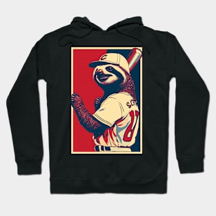 baseball chimpanzee, chimp, ape, animal, gorilla, monkey Hoodie